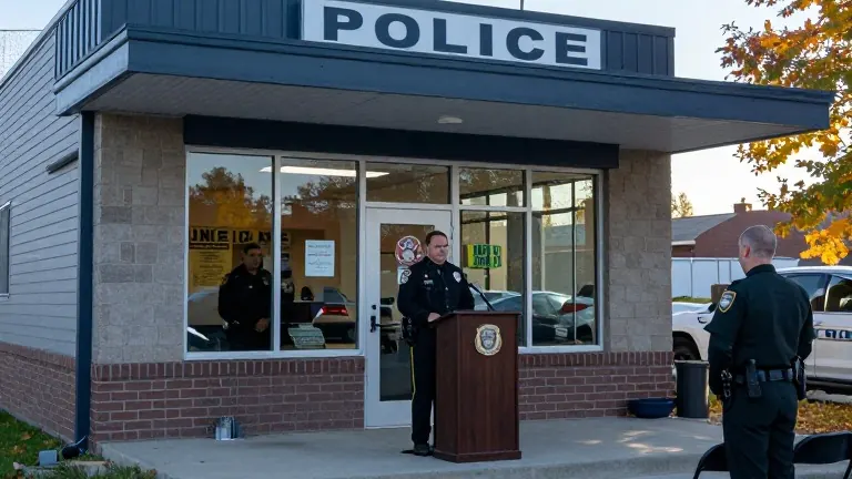 Illustration for: Boise Officer Takes Helm At Mountain Home Police