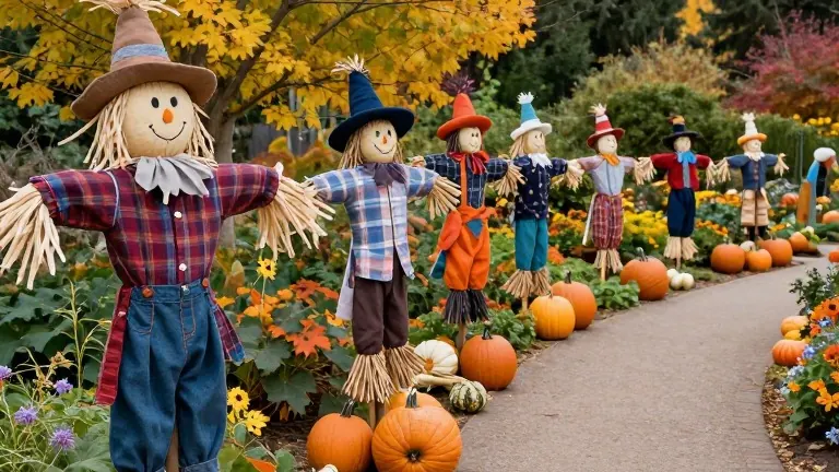 Illustration for: Idaho Botanical Garden hosts 19th Scarecrow Stroll with expanded display