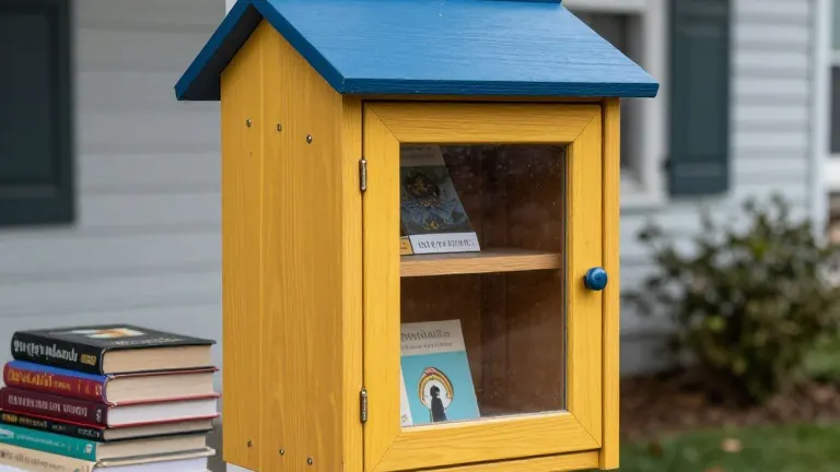 Illustration for: Middleton Woman Donates Four Little Free Libraries to Local School District